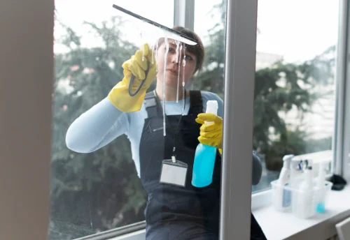 Nettoyage de vitres intérieures et extérieures au Heaulme